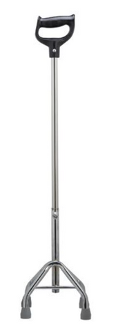 Ergonomic Orthopedic Handle Walking Stick: Adjustable, High-Profile, Small Base for Enhanced Stability