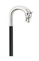 Iconic Wolf Head Walking Cane as Seen in Dark Shadows | Limited Edition - Canes Galore
