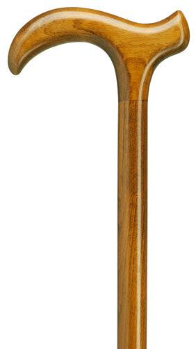Cherry Derby 'Smart Cane' Unisex Hardwood 36" - Canes Galore