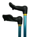 Palm Grip LEFT Quad Cane, small base 29-38