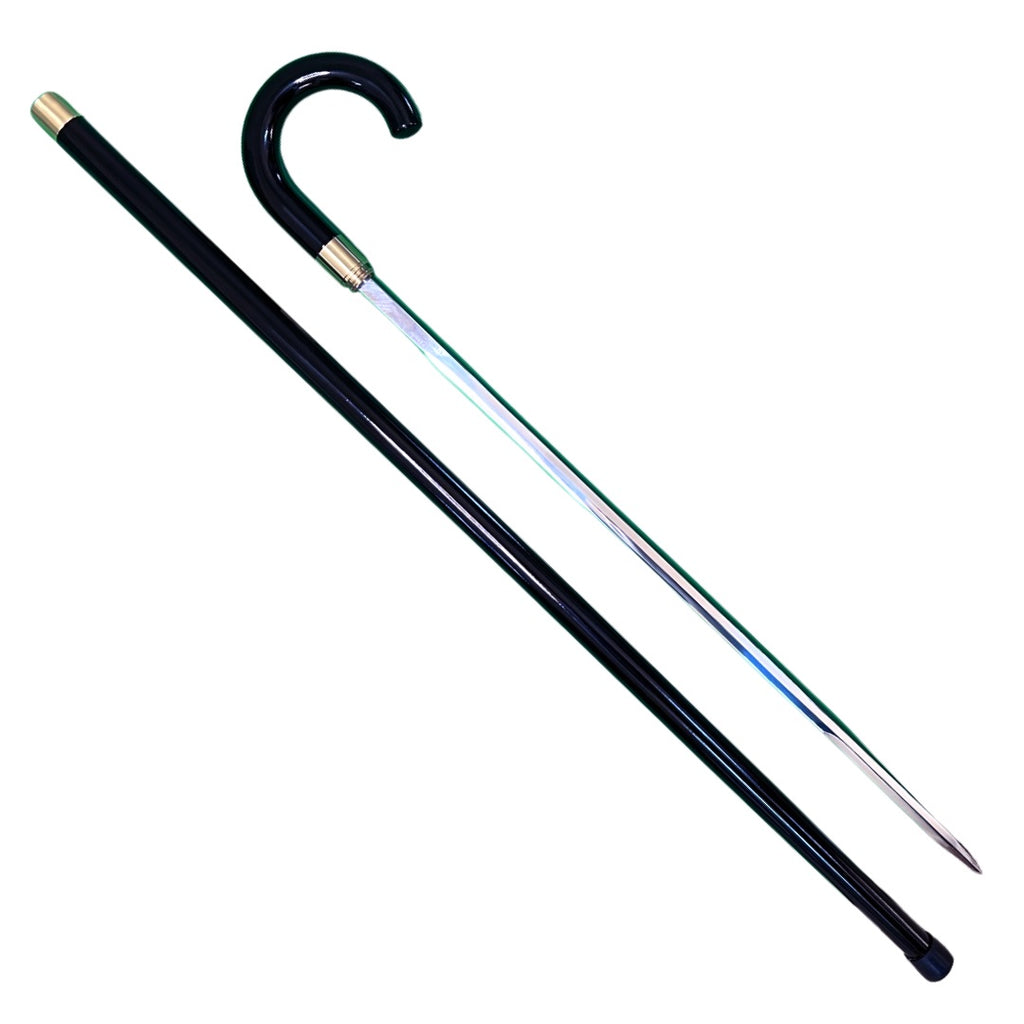 High-Quality Collector's Walking Cane with Concealed Steel Blade