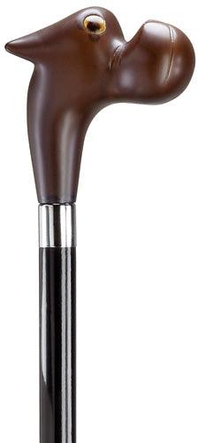Bulldog with Glass Eye on Black shaft, 36