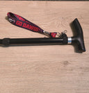 University of Georgia Bulldogs - Black Walking Cane with Themed Wrist strap