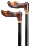 Amber Palm Grip, Black Hardwood Shaft, RIGHT 36