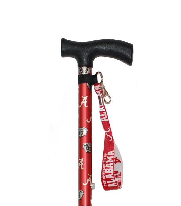 LAST ONE - College Cane Alabama Crimson Tide Adjustable Walking Cane - Canes Galore