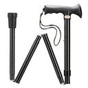 ERGONOMIC SOFT TOUCH FOLDING ADJUSTABLE CANE