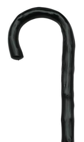 Natural Bark Congo Chestnut Crook, black-stained, men's 36