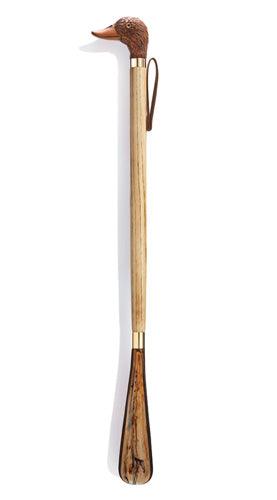 Brown Oak Tone Duck Head, Ash Shaft, Tortoiseshell Shoe Horn 20