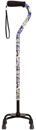 Dogwood Quad Cane, large base, 30-39