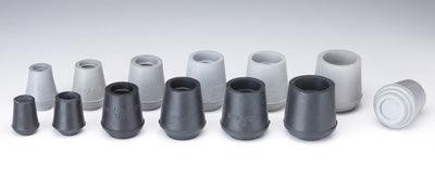 Round Bottom Tips in Grey Pair 6 Size Options