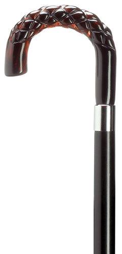 Men's Crook with Diamond Carving, Shell 36