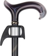 Ingrid Swedish Cane Holder BLACK, holds 3/4-1
