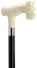 Bulldog Ivory Derby on Black shaft, 36