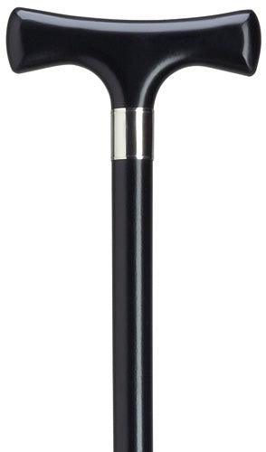 Ladies 'T' Handle Black Hardwood 36