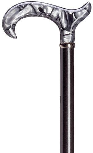 Onyx Black Pearl Ladies Metallic Derby 36