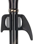 Ingrid Swedish Cane Holder BLACK, holds 3/4-1