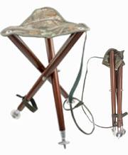 Wooden Tripod Seat RealTree Camo - Canes Galore