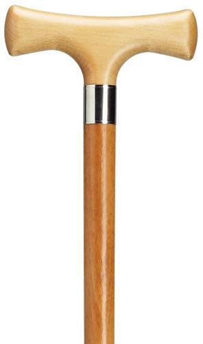 Ladies 'T' Handle Scorched Hardwood 36