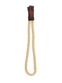 Tan Twisted Rope Wrist Strap for Walking Canes