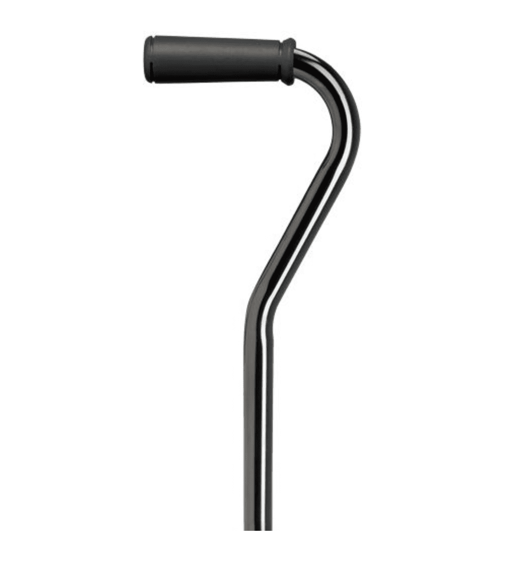 Hercules Bariatric Steel Offset Walking Cane | Extra Support up to 500 lbs - Canes Galore - Canes Galore