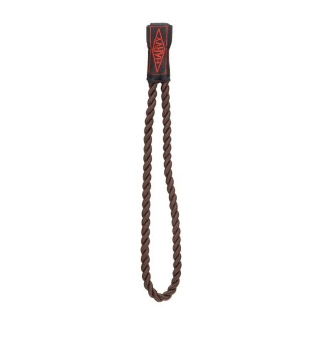 Cane Wrist Strap | Rope Style with Harvy Emblem – Brown
