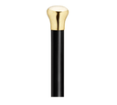 14 kt SOLID GOLD Cap Walking Stick, Genuine Ebony Wood Shaft 36