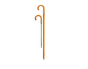 Defense Black Jack Walking Cane With Screw On Handle