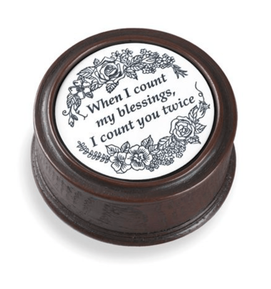Count Your Blessings Desk Box - Canes Galore