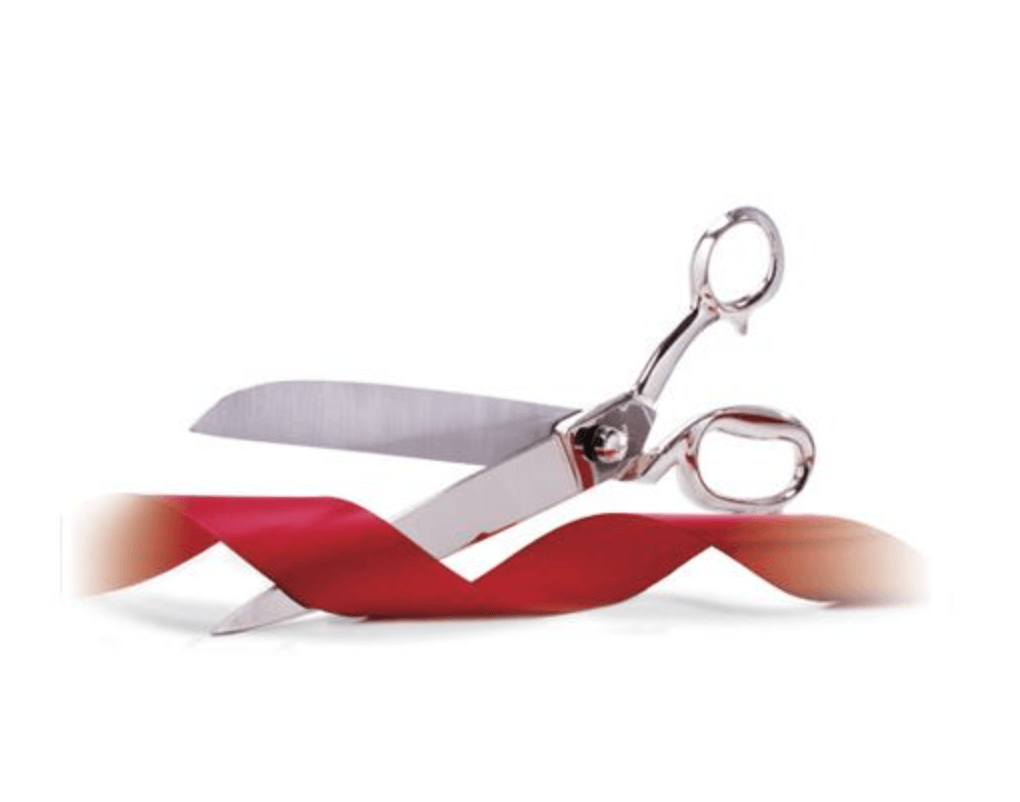 Ceremonial Scissors Nickel Plated