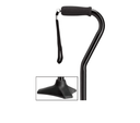 Able Tripod Base Offset Cane, Black 30-39