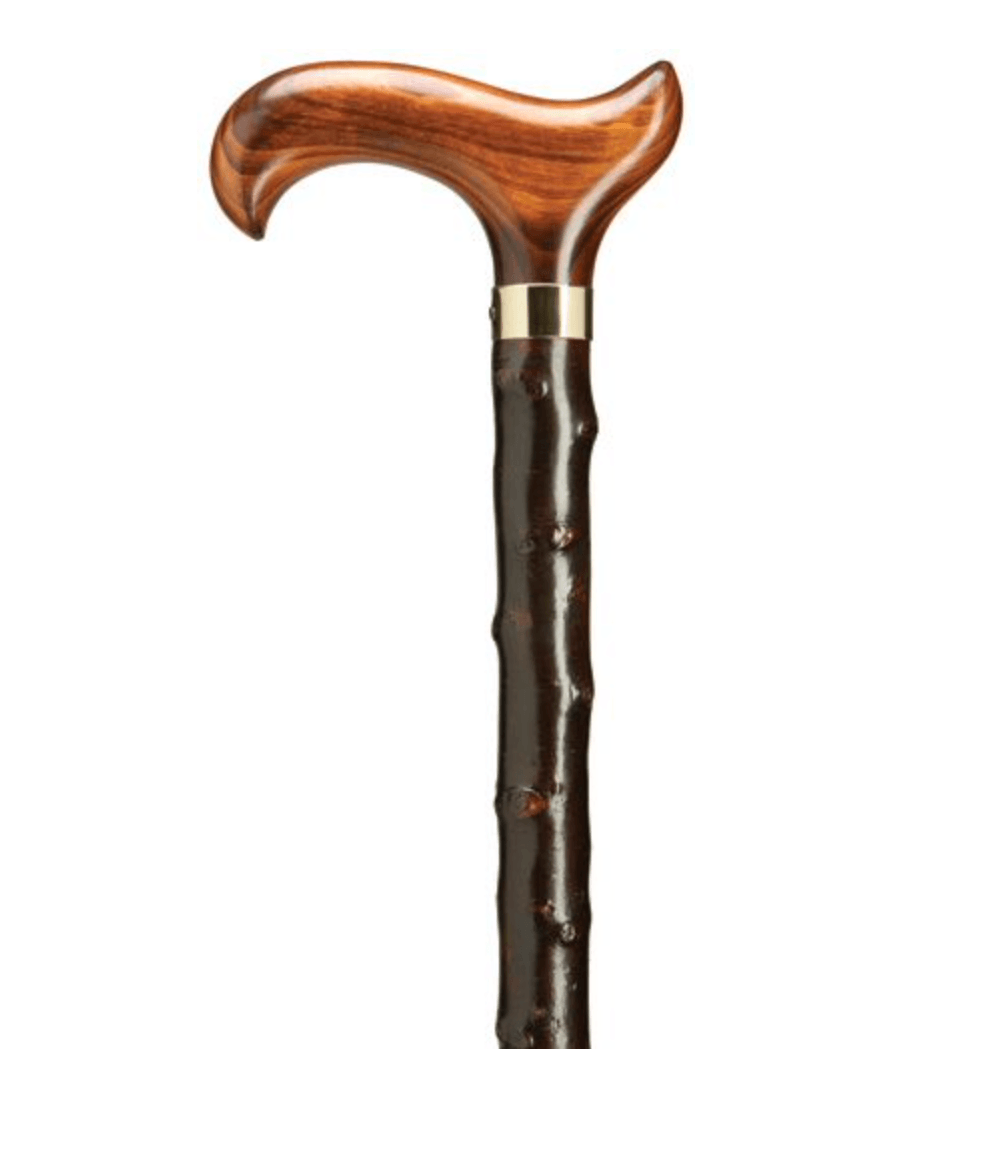 Ladies Country Derby w/Natural Blackthorn shaft, ash wood handle Edit alt text