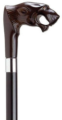 Lion's Roar Walking Stick, black maple shaft 36