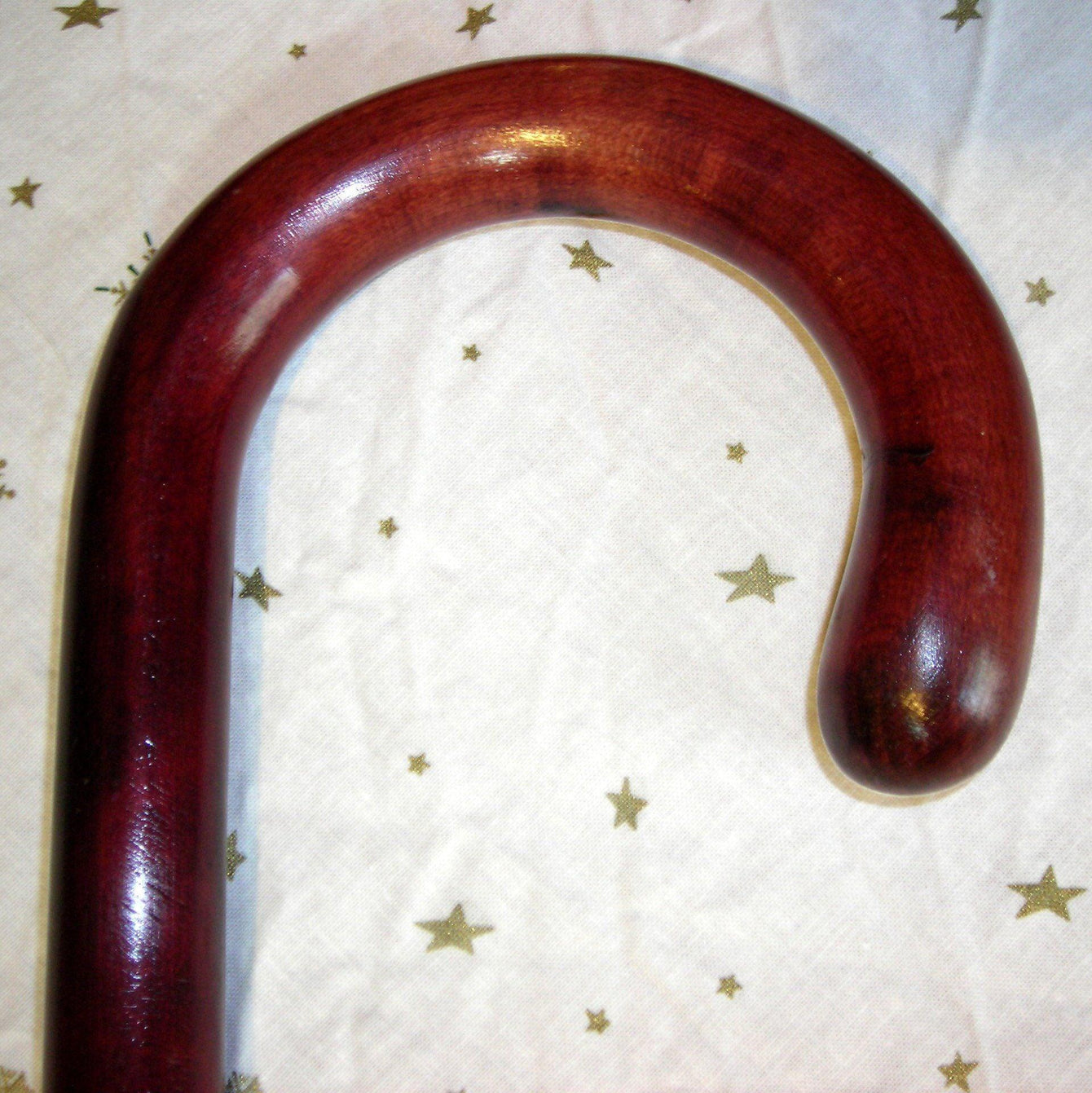 Mahogany Smooth Crook w/Bulb Nose, Genuine Maple Ladies 36
