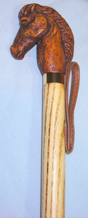 Oak tone Stallion Shoe Horn, Ash shaft, Tortoiseshell 22
