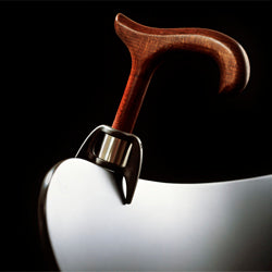 Ingrid Swedish Cane Holder BLACK, holds 3/4-1