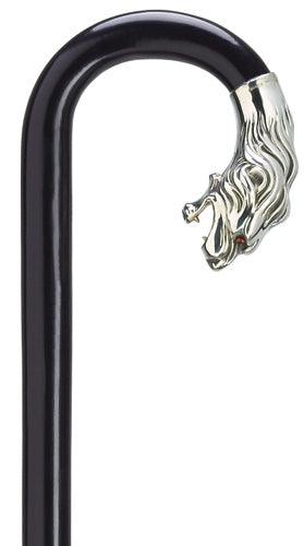 Lion Head Replica Alpacca Black Maple Crook Men's 36