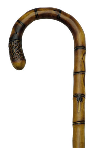 Elegant Ladies' Maple Cane with Bamboo Carving: A Blend of Style and Strength 36