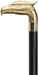 Eagle Head Brass black hardwood shaft 36