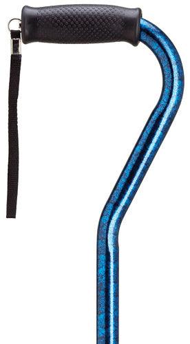 Blue Granite Offset Adjustable Cane 30-39