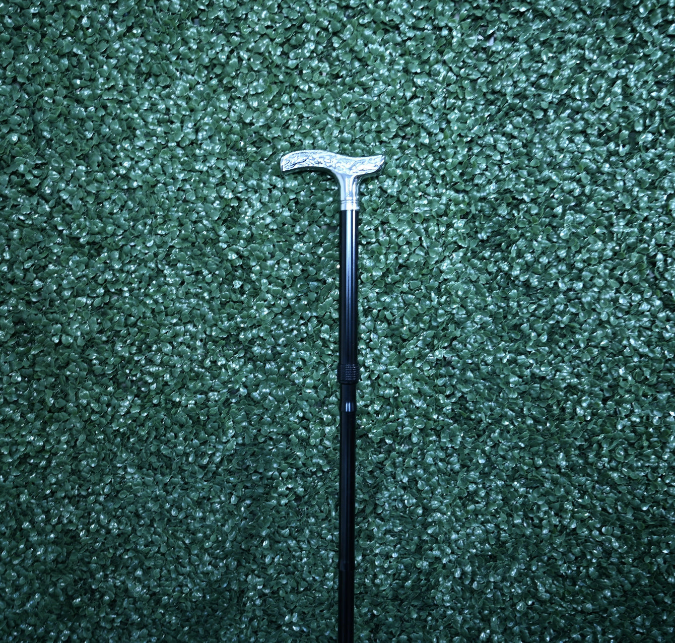 New! Travel Adjustable Walking Cane with Chrome handle and Wallet