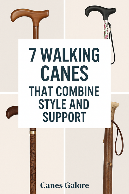 7 Stylish Walking Canes That Combine Support, Comfort, and Personal Style