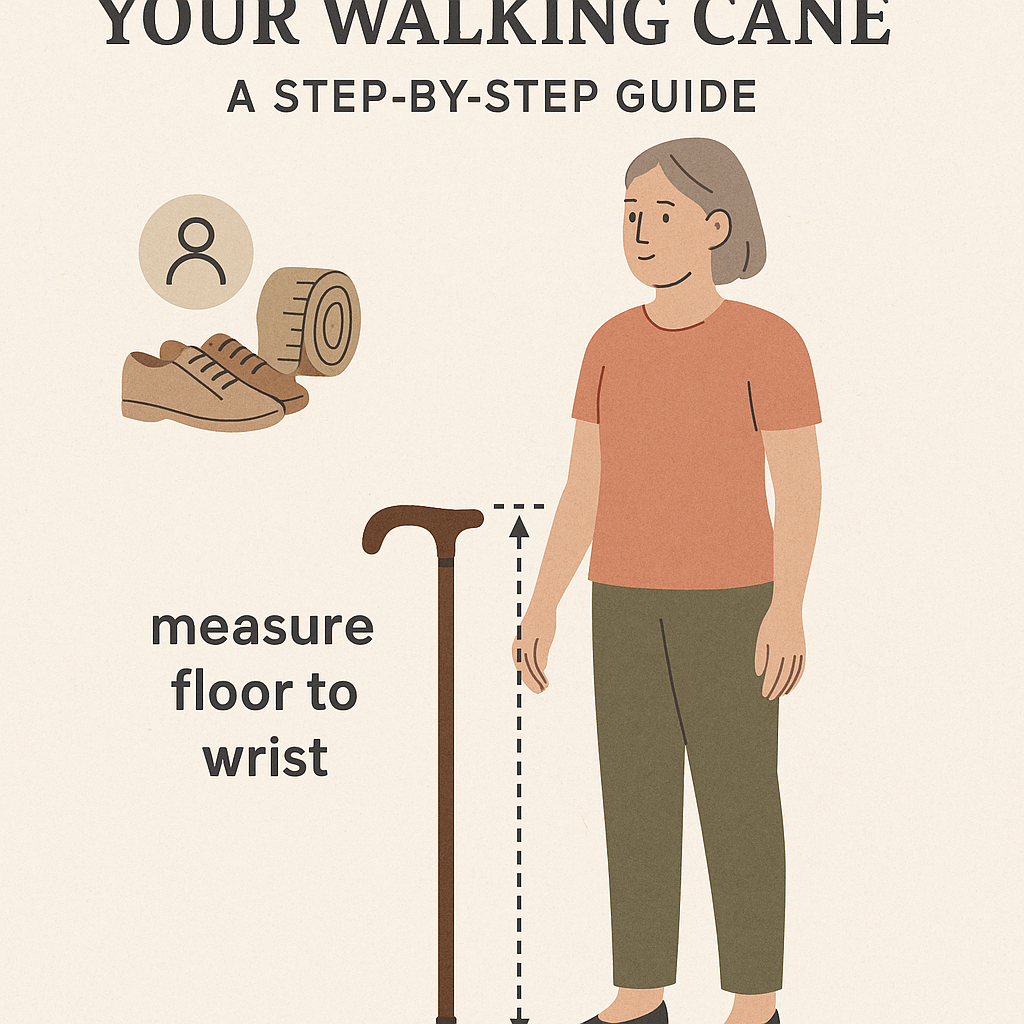Learn how to measure your walking cane for optimal comfort and support. Our easy guide ensures you find the perfect fit. Shop Canes Galore today!