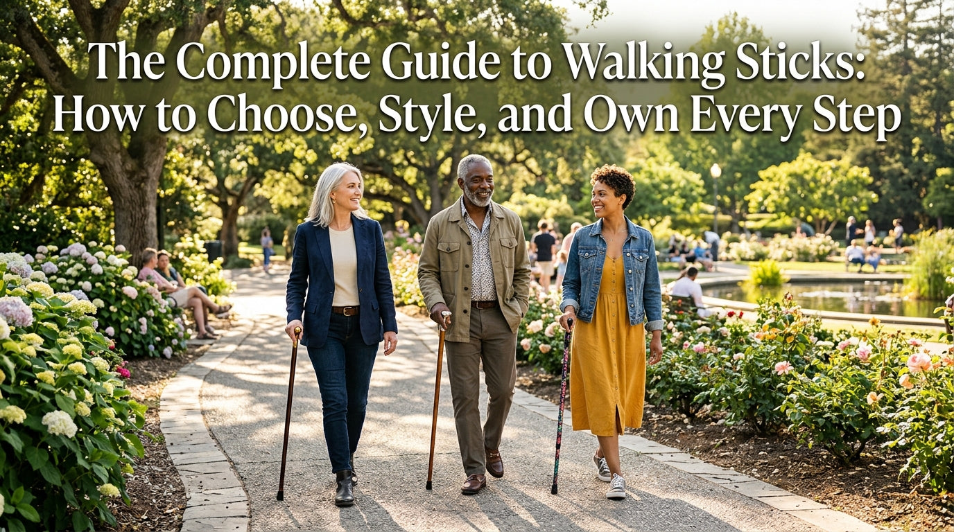 The Complete Guide to Walking Sticks: How to Choose, Style, and Own Every Step