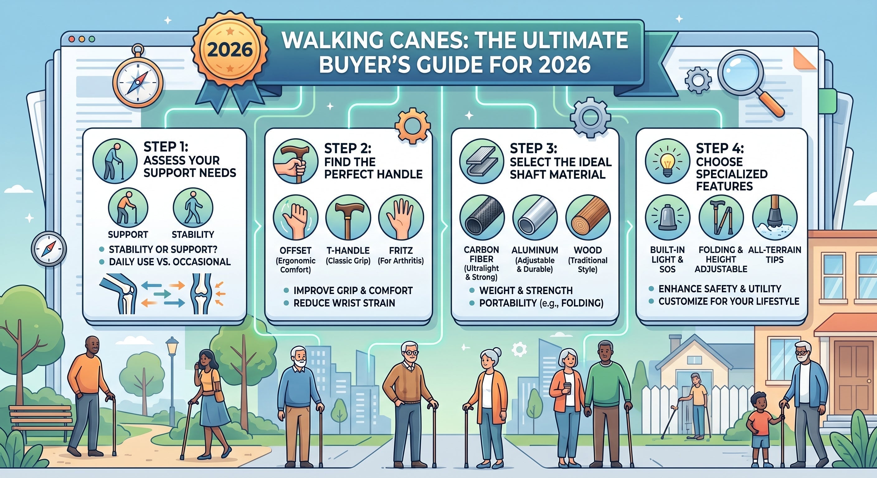 Walking Canes: The Ultimate Buyer's Guide for 2026