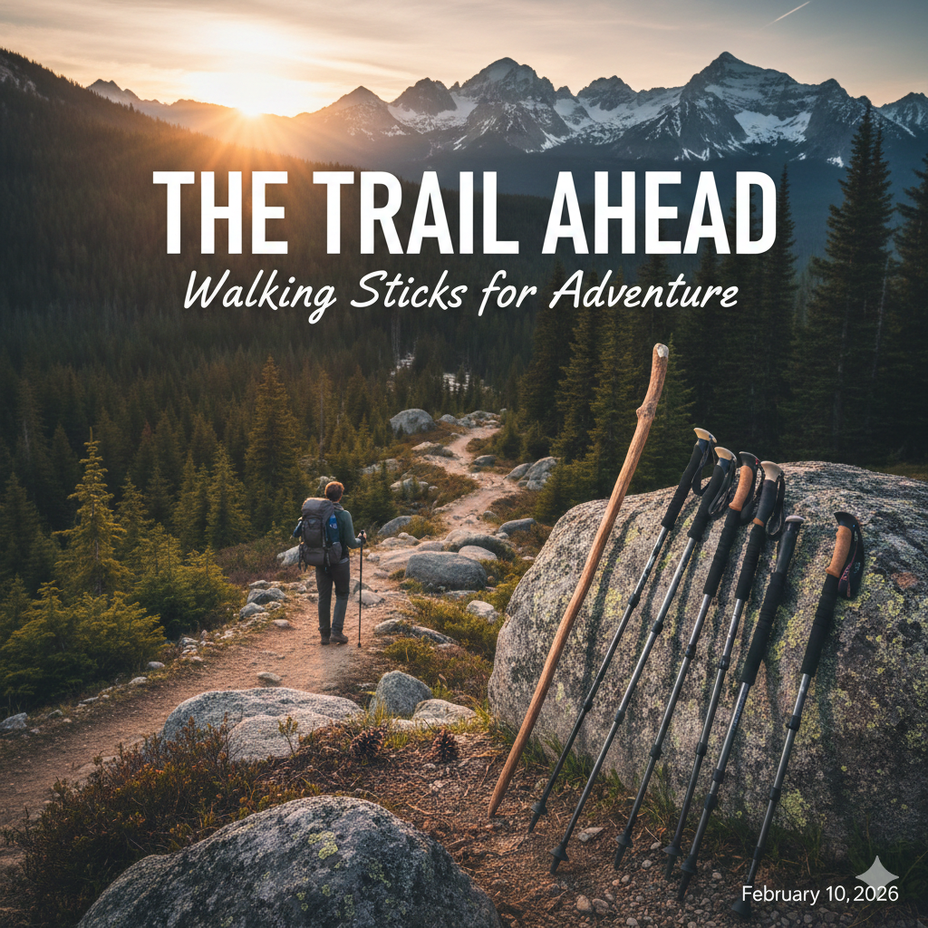 The Trail Ahead, Walking Sticks for Adventure