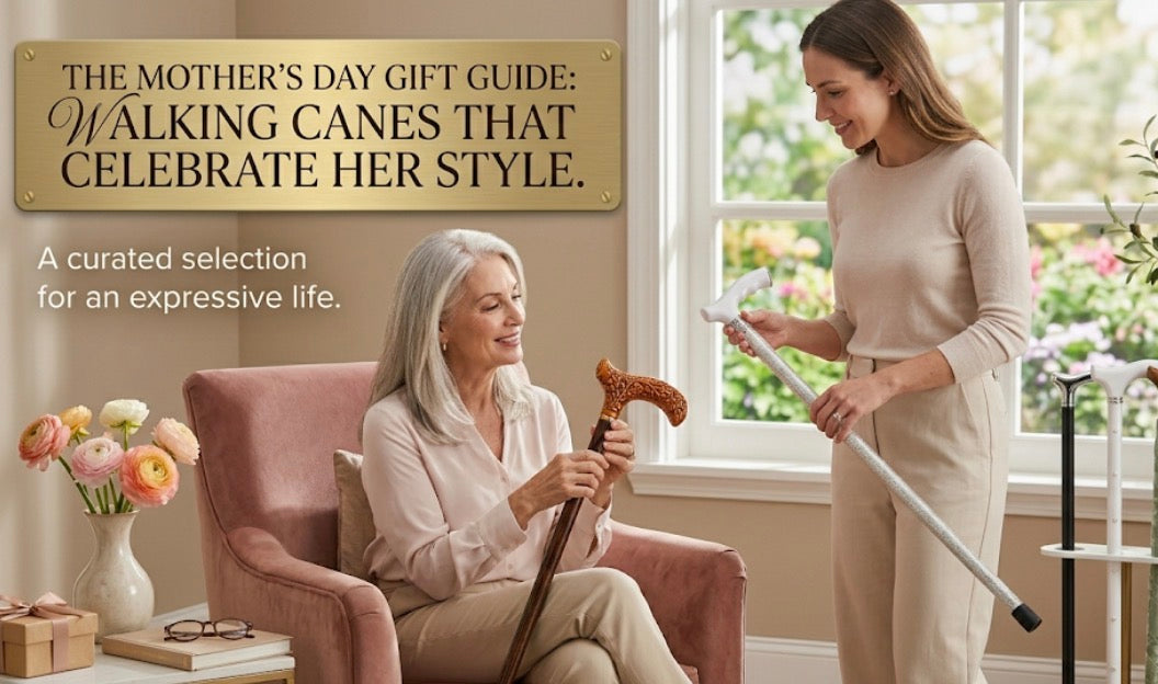 The Mother's Day Gift Guide: Walking Canes That Celebrate Her Style