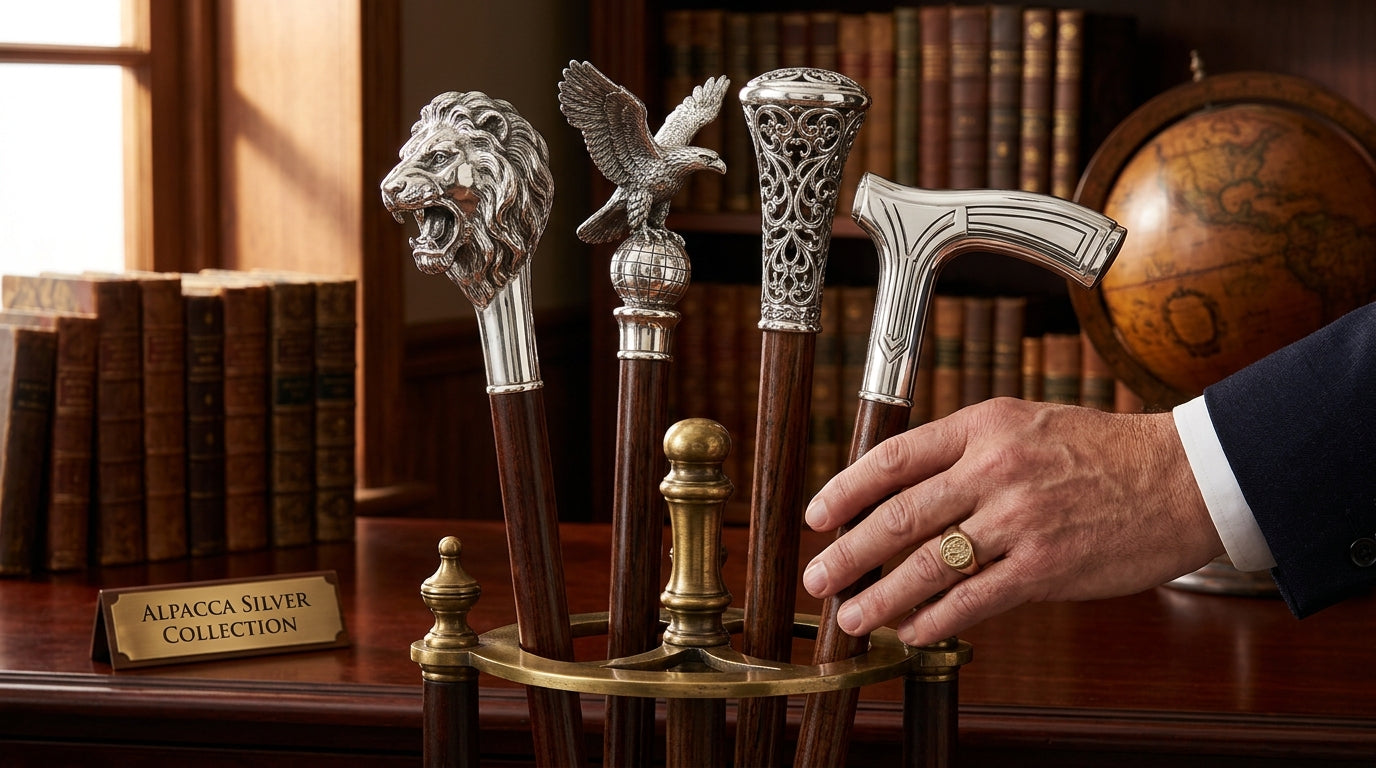 Silver Walking Canes: Why Alpacca Silver Is the Ultimate Statement Piece