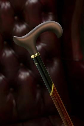 Soft Touch Wide Handle Derby Walking Stick