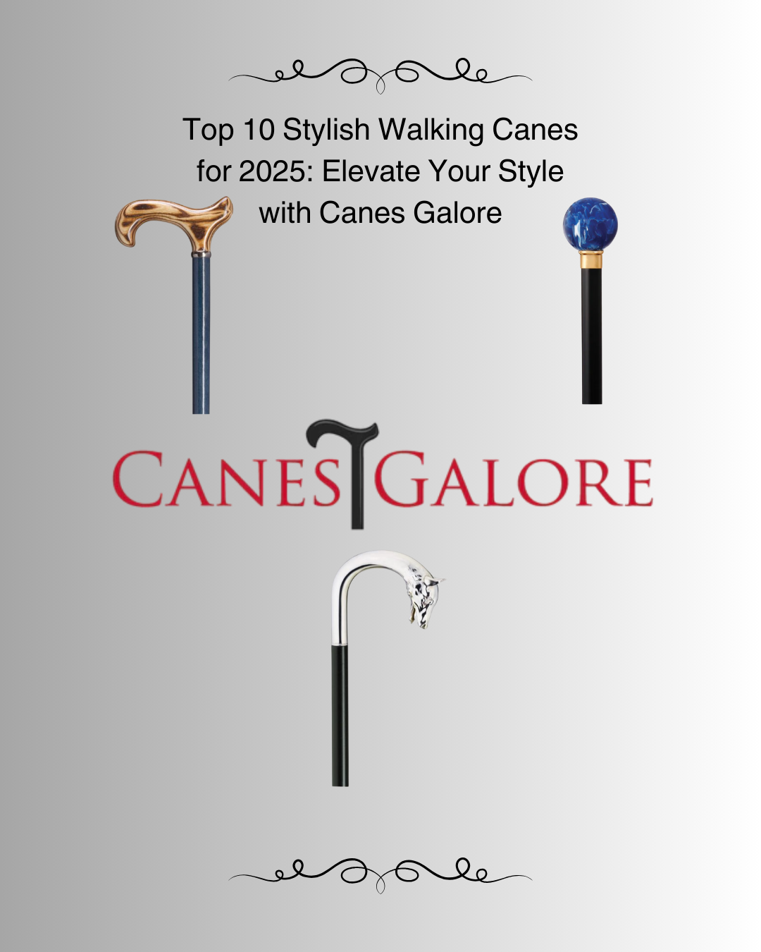 Top 10 Stylish Walking Canes for 2025: Elevate Your Style with Canes Galore