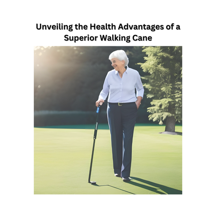 Unveiling the Health Advantages of a Superior Walking Cane: More than Just a Support